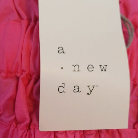 a new day NWT square neck smocked fit & flare summer maxi dress XXL - Picture 5 of 9